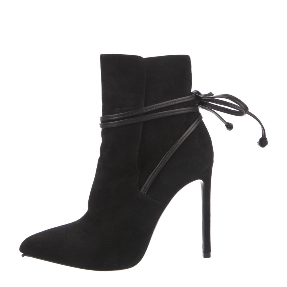 SAINT LAURENT LACE UP BOOT SIZE 39.5